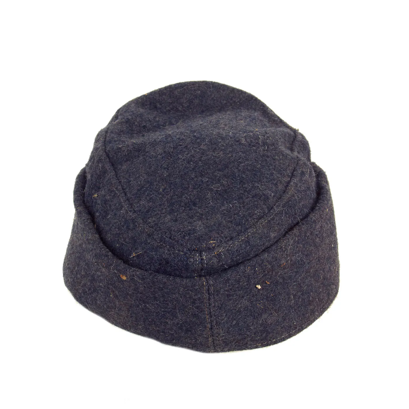 Original German WWII Luftwaffe M43 Einheitsmütze Wool Field Cap Dated 1944 - size 55cm