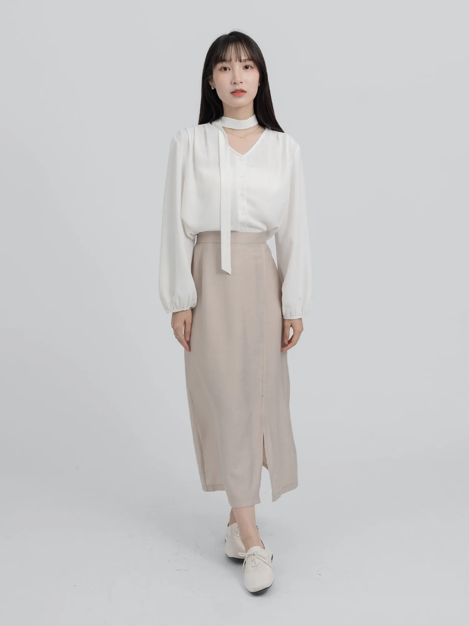 Paloma Side Slit Skirt