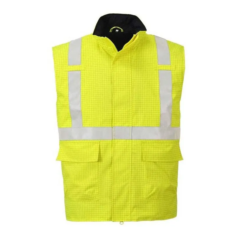 Portwest Bizflame Hi-Vis Flame Resistant Bodywarmer S776