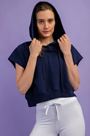 RAE Mode Short Sleeve Hoodie Top