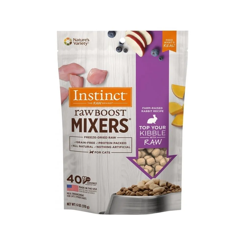 Raw Boost All Life Stages Freeze - Dried Rabbit Raw Mixers