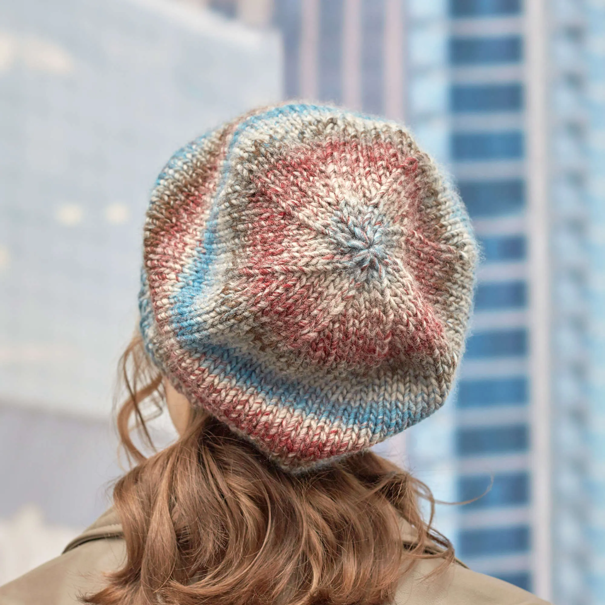 Red Heart Knit Standby Hat