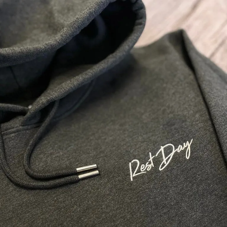 Rest Day Hoodie - Left chest embroidery