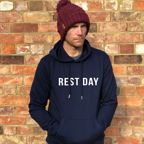 Rest Day Hoodie - printed