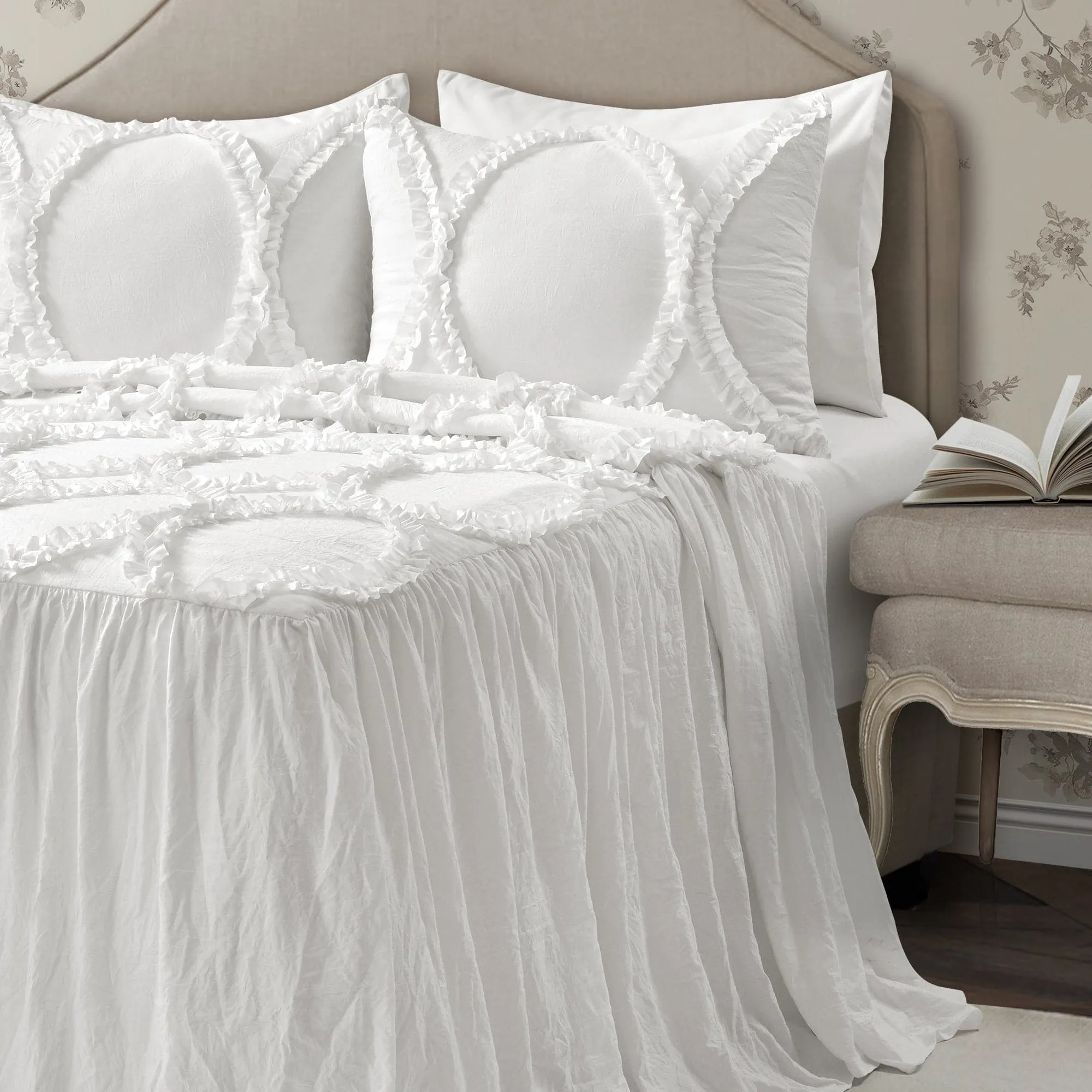 Riviera 3 Piece Bedspread Set