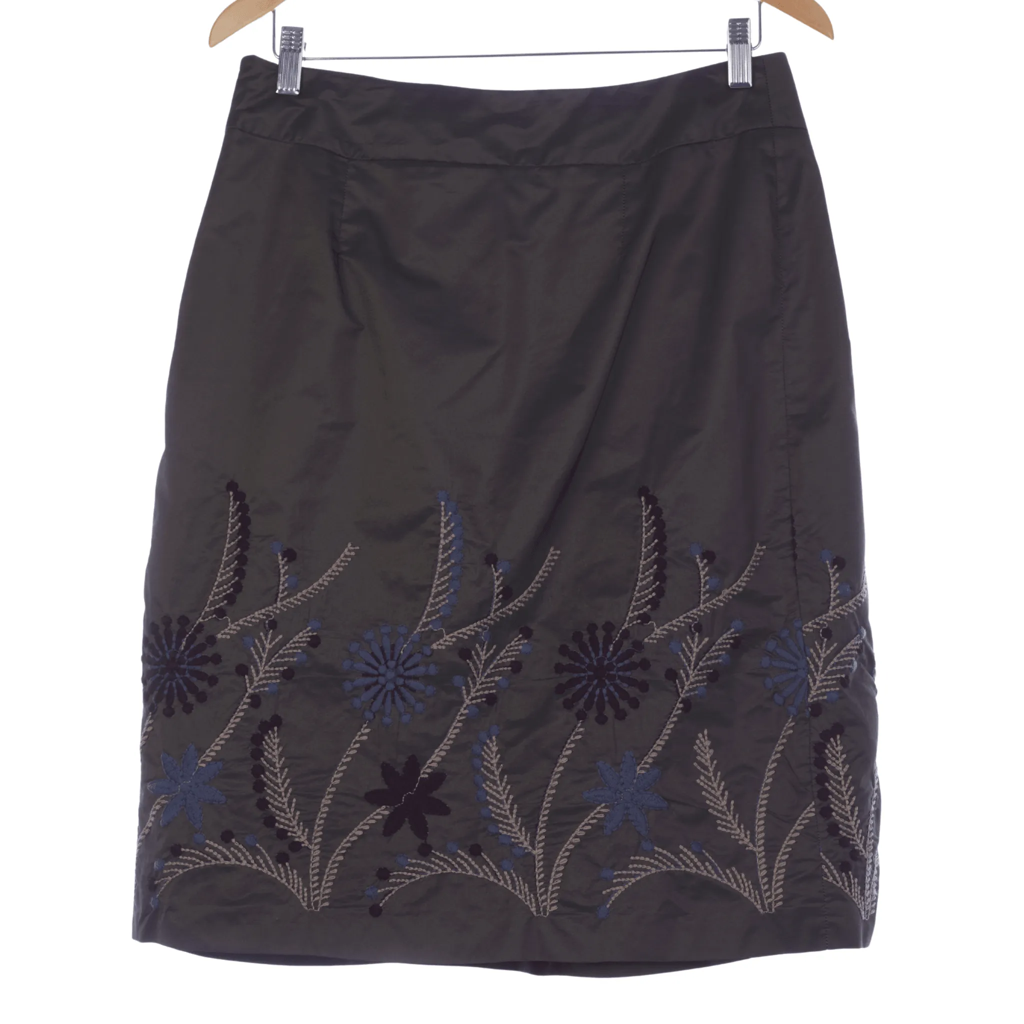 Scapa Originals Bronze Embroidered Skirt EU 40 UK SIze 12