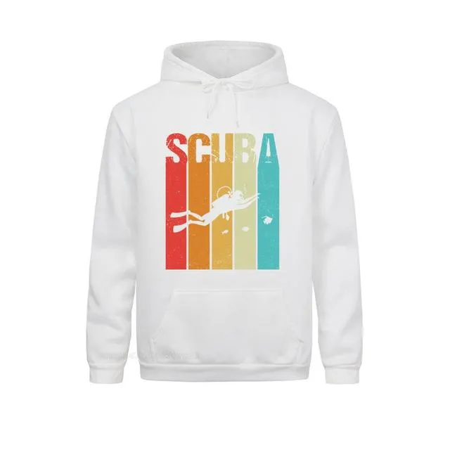 Scuba diving Hoodie for Men | Vintage Scuba Diving