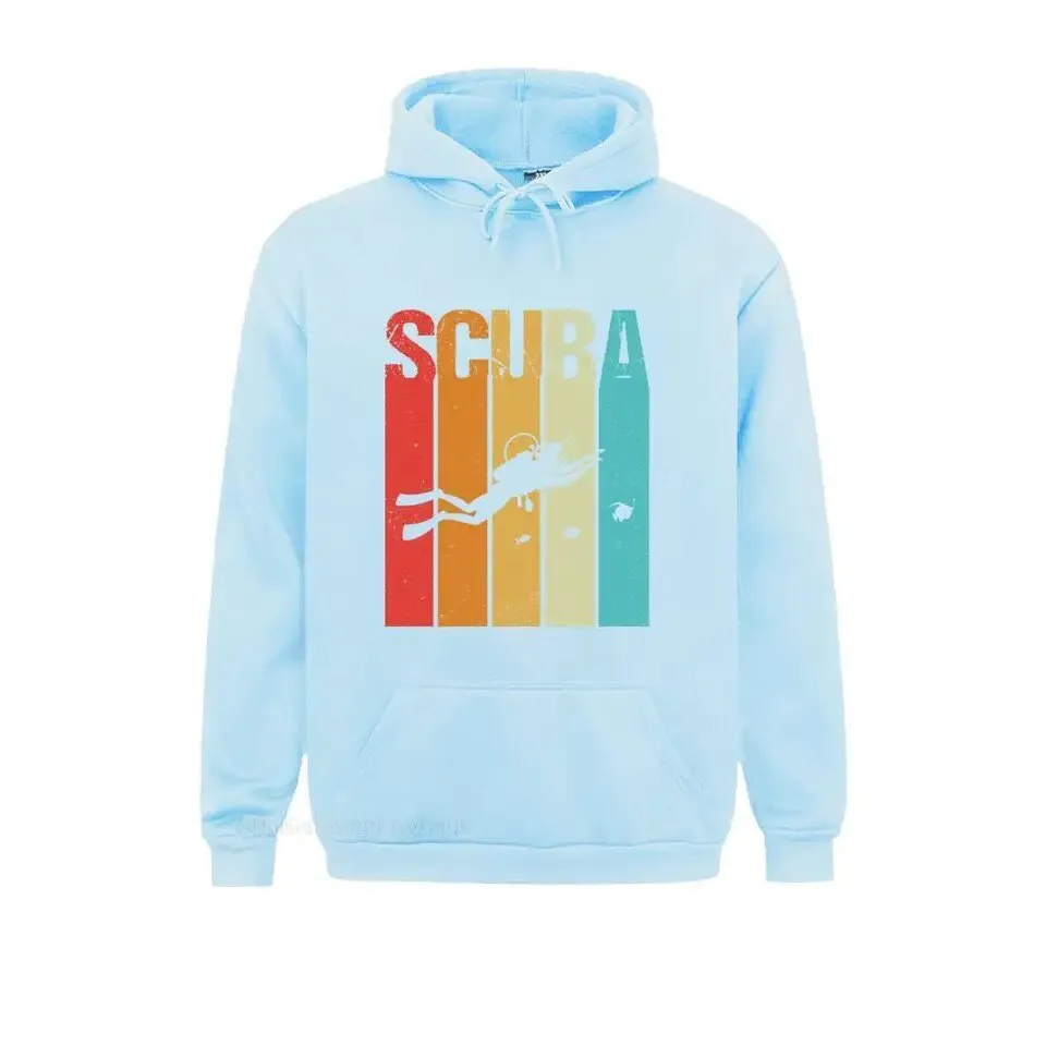 Scuba diving Hoodie for Men | Vintage Scuba Diving