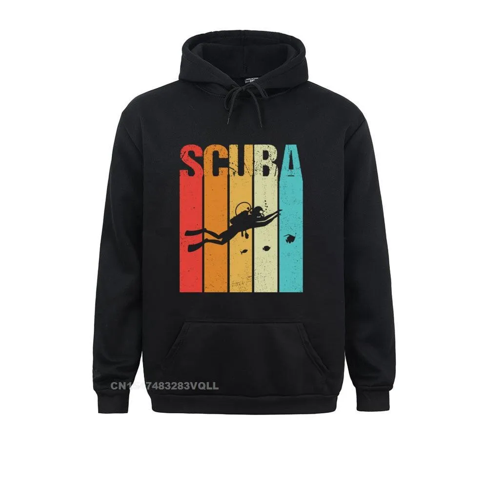 Scuba diving Hoodie for Men | Vintage Scuba Diving