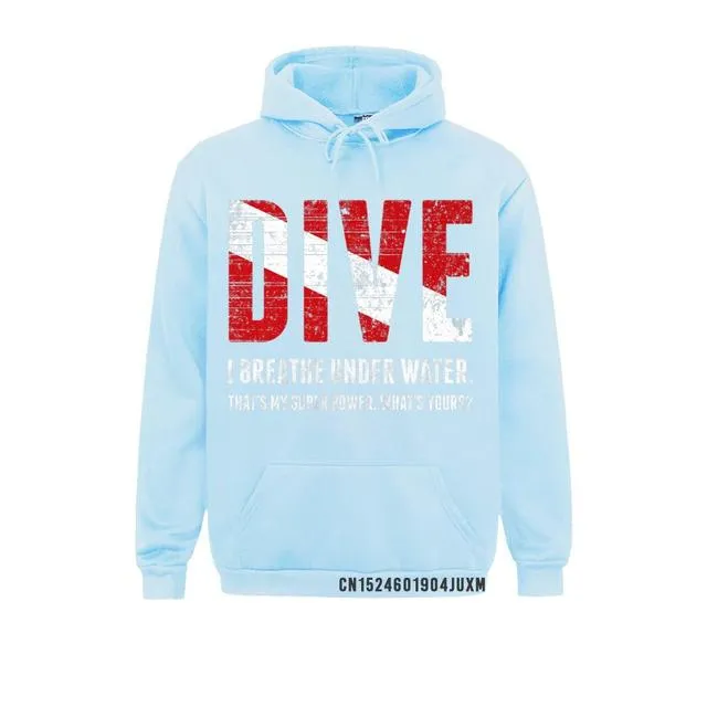 Scuba diving Hoodie Unisex | Dive - I Breathe Under Water