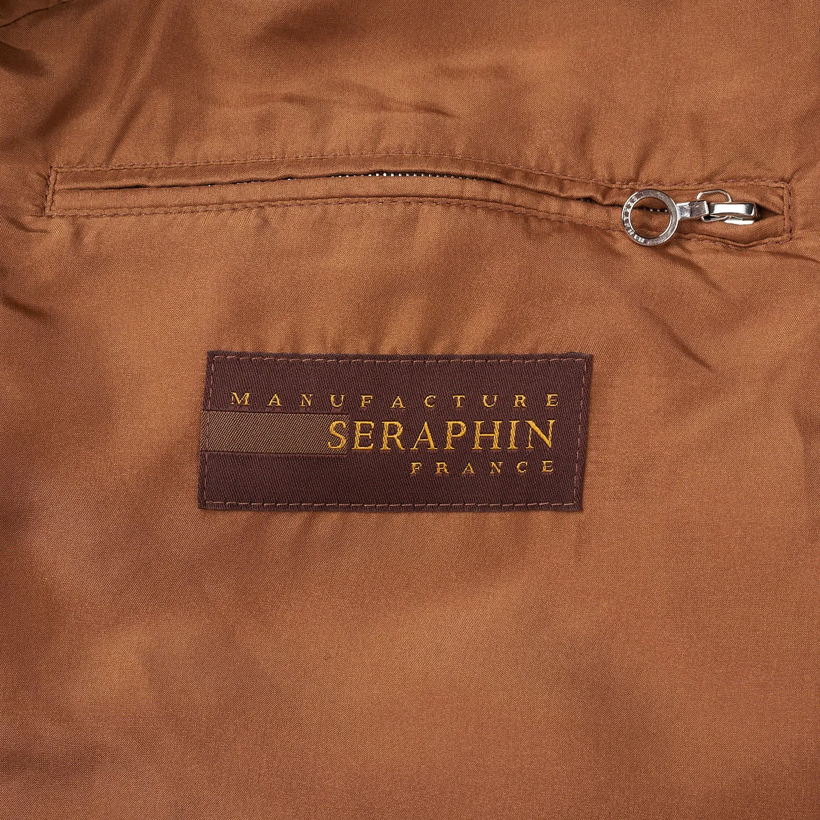 SERAPHIN Bomber Blouson Windbreaker Jacket with Removable Hood FR 50 NEW US M