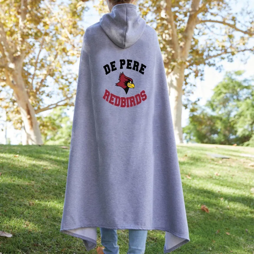 Sideline Blanket Hoodie - De Pere Redbirds