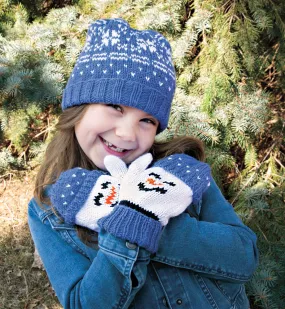 Snowy Day Hat and Mitts Pattern