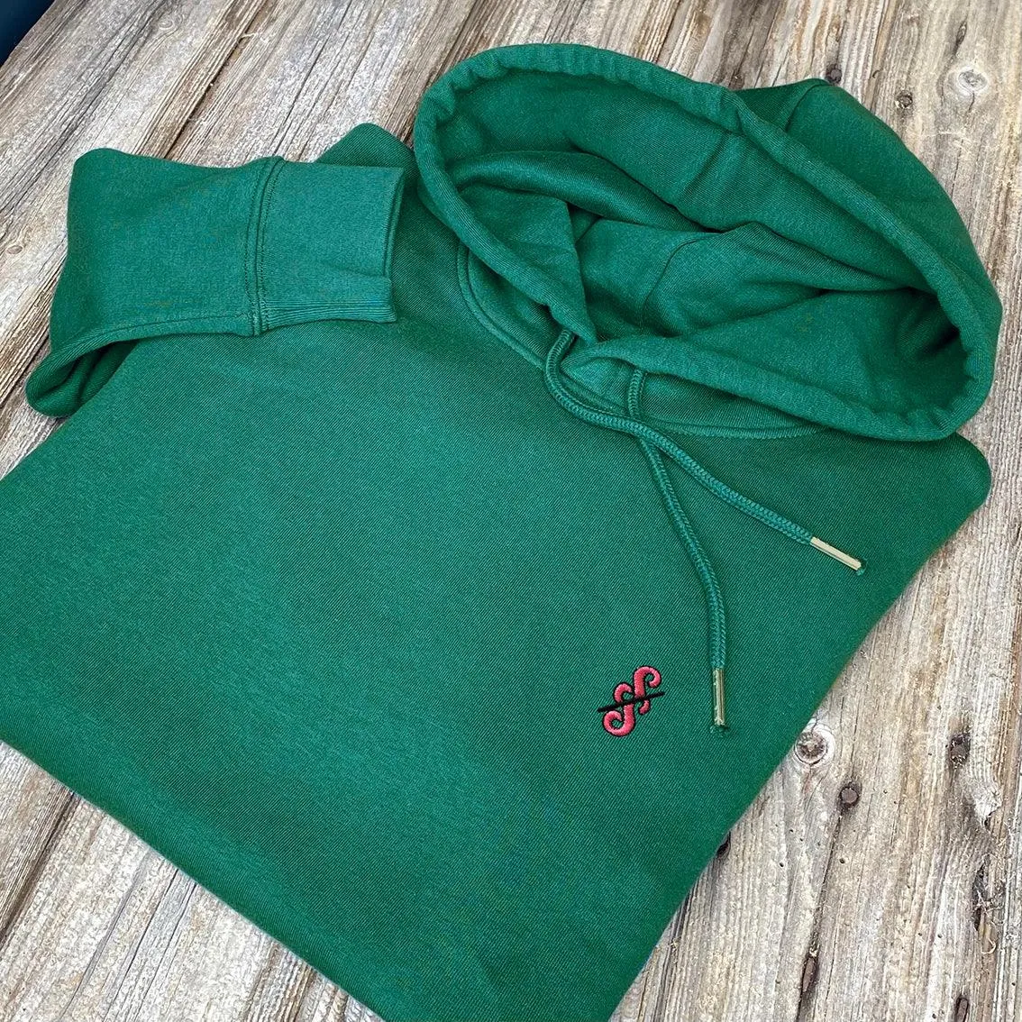 Spoke and Solace Giro Inspired Embroidered Logo Hoodie (w)