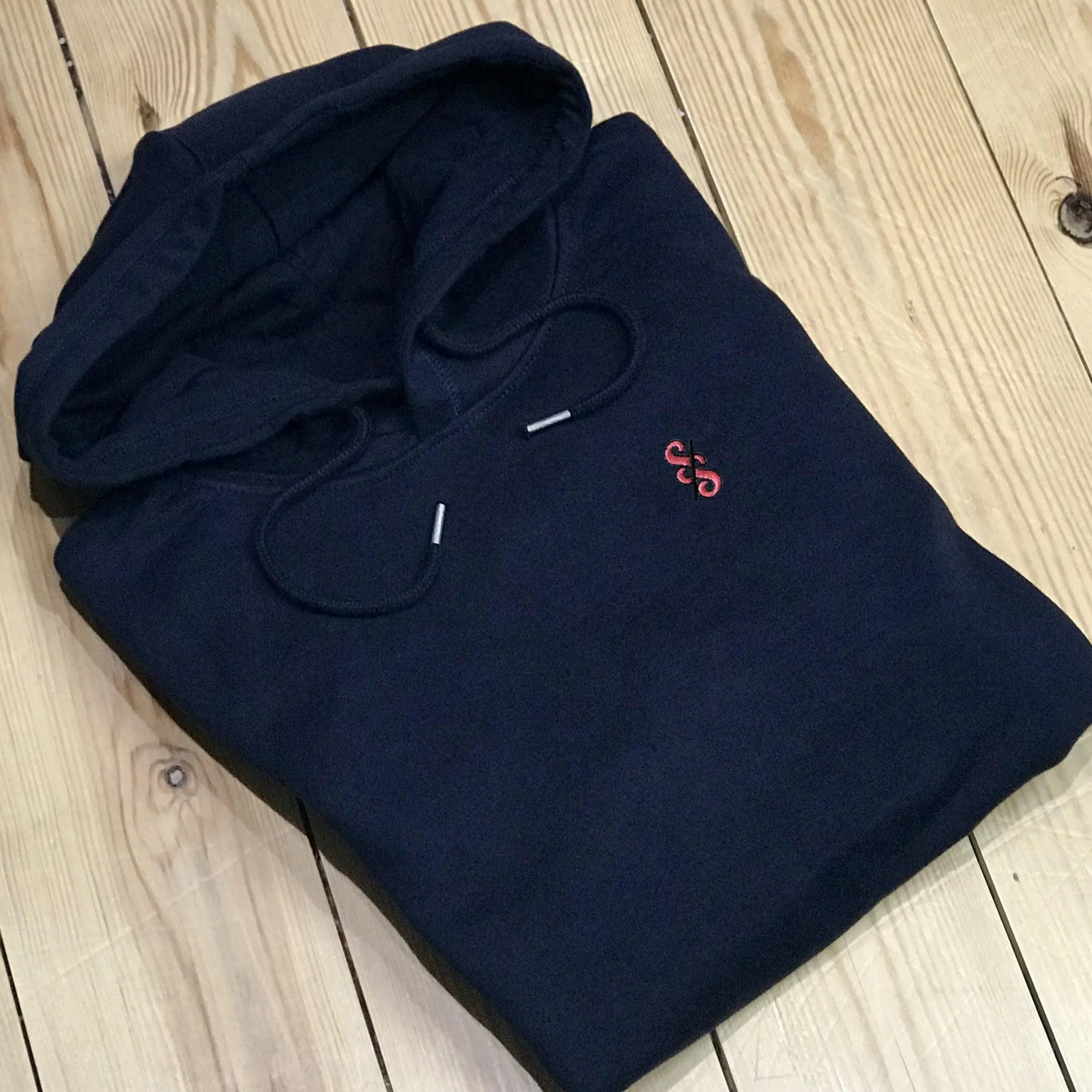 Spoke and Solace Giro Inspired Embroidered Logo Hoodie (w)