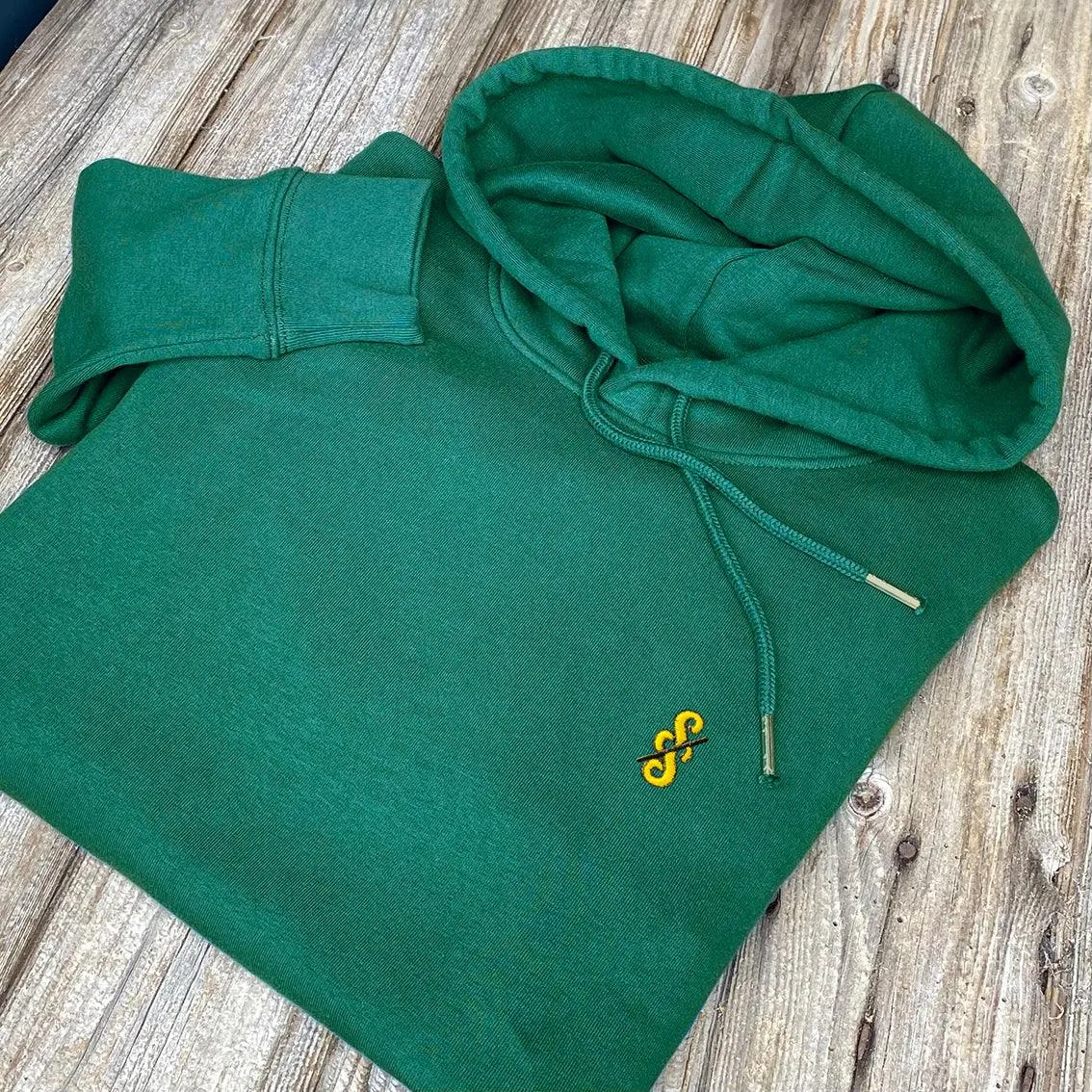 Spoke and Solace Maillot Jaune Inspired Logo Hoodie (w)