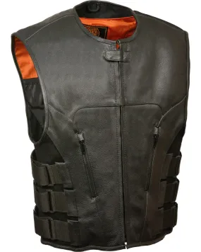 Style Zipper Front Vest For Men