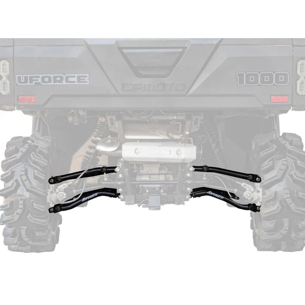 SuperATV CFMOTO UForce 1000 High Clearance 1.5" Rear Offset A-Arms