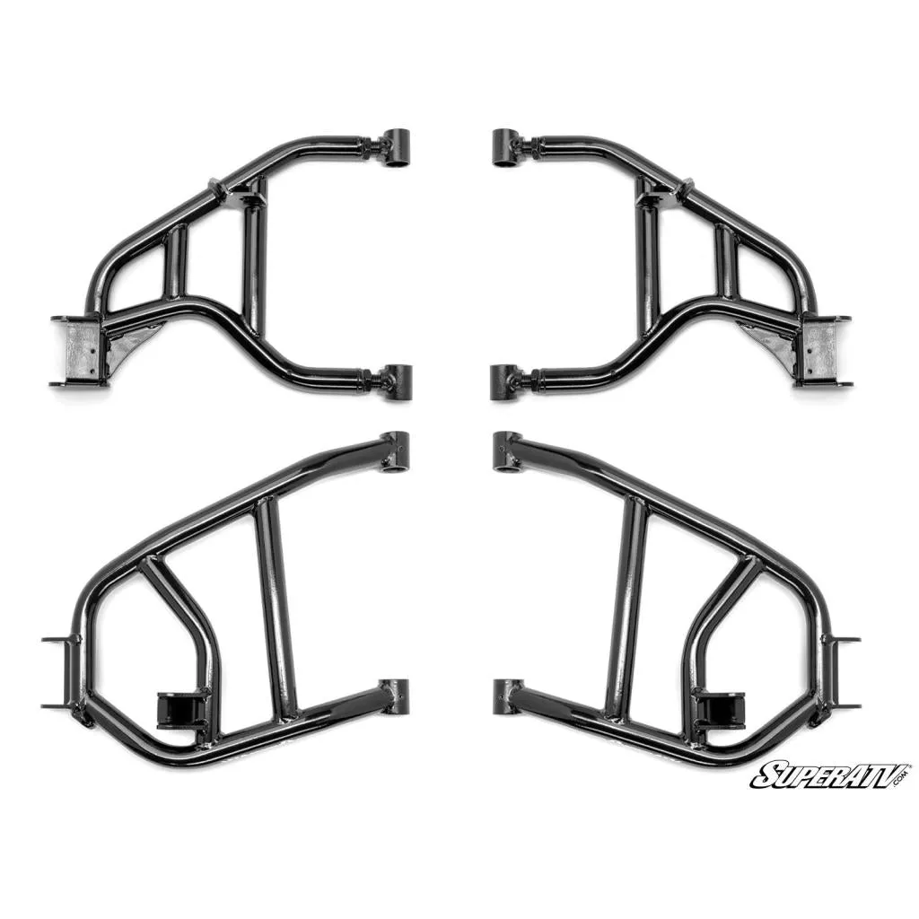 SuperATV Yamaha Wolverine X2 850 High Clearance 1.5" Rear Offset A-Arms