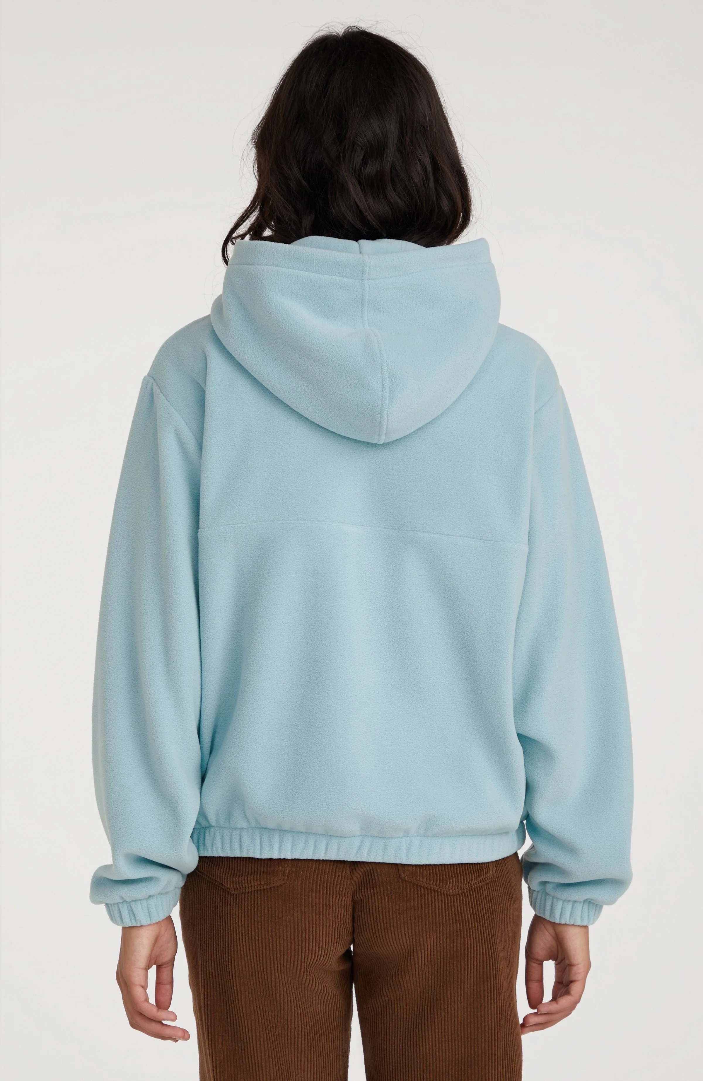 Superfleece Half Zip Hoodie | Adley Blue