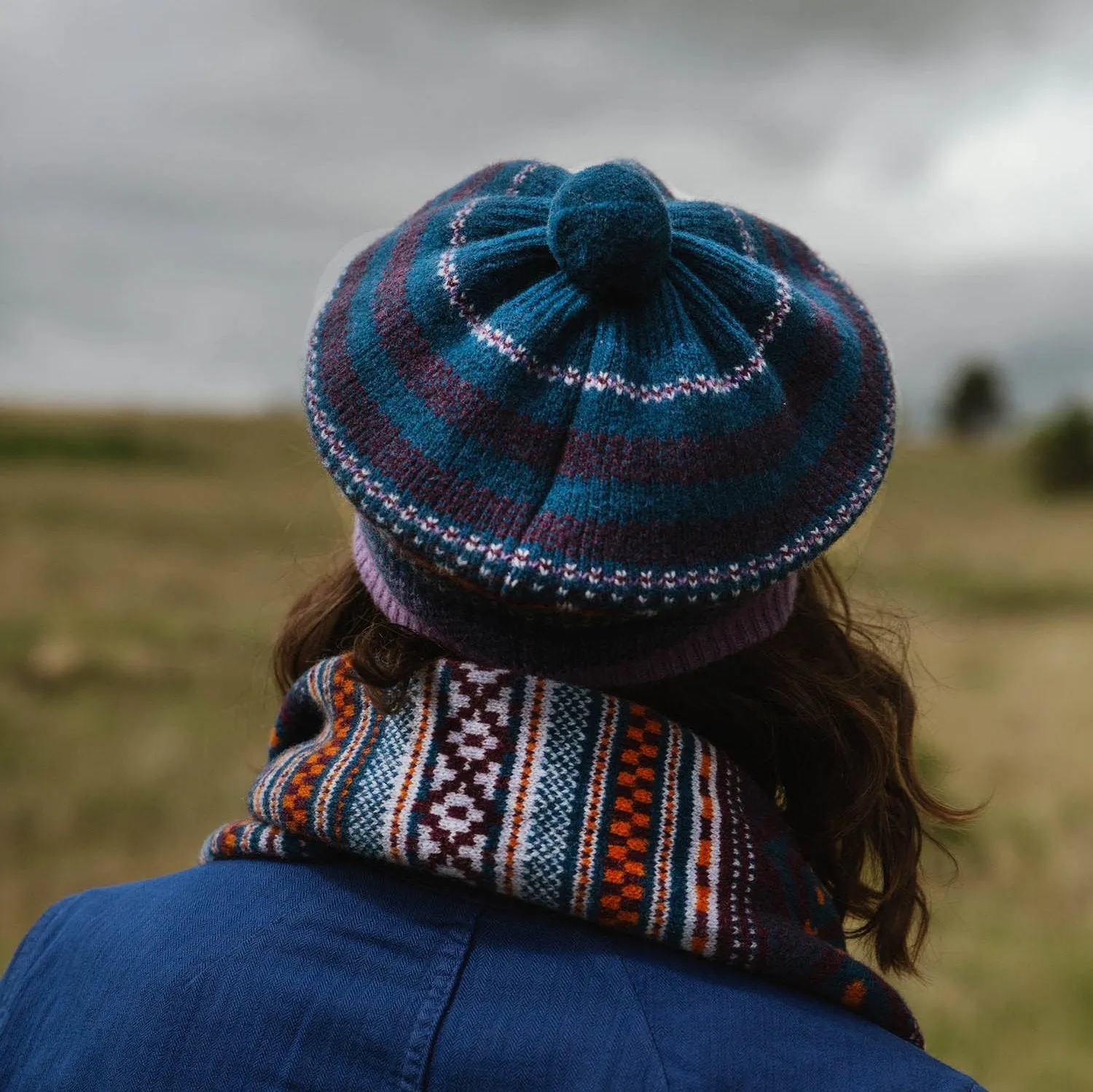 Tetbury Beret - Blackberry