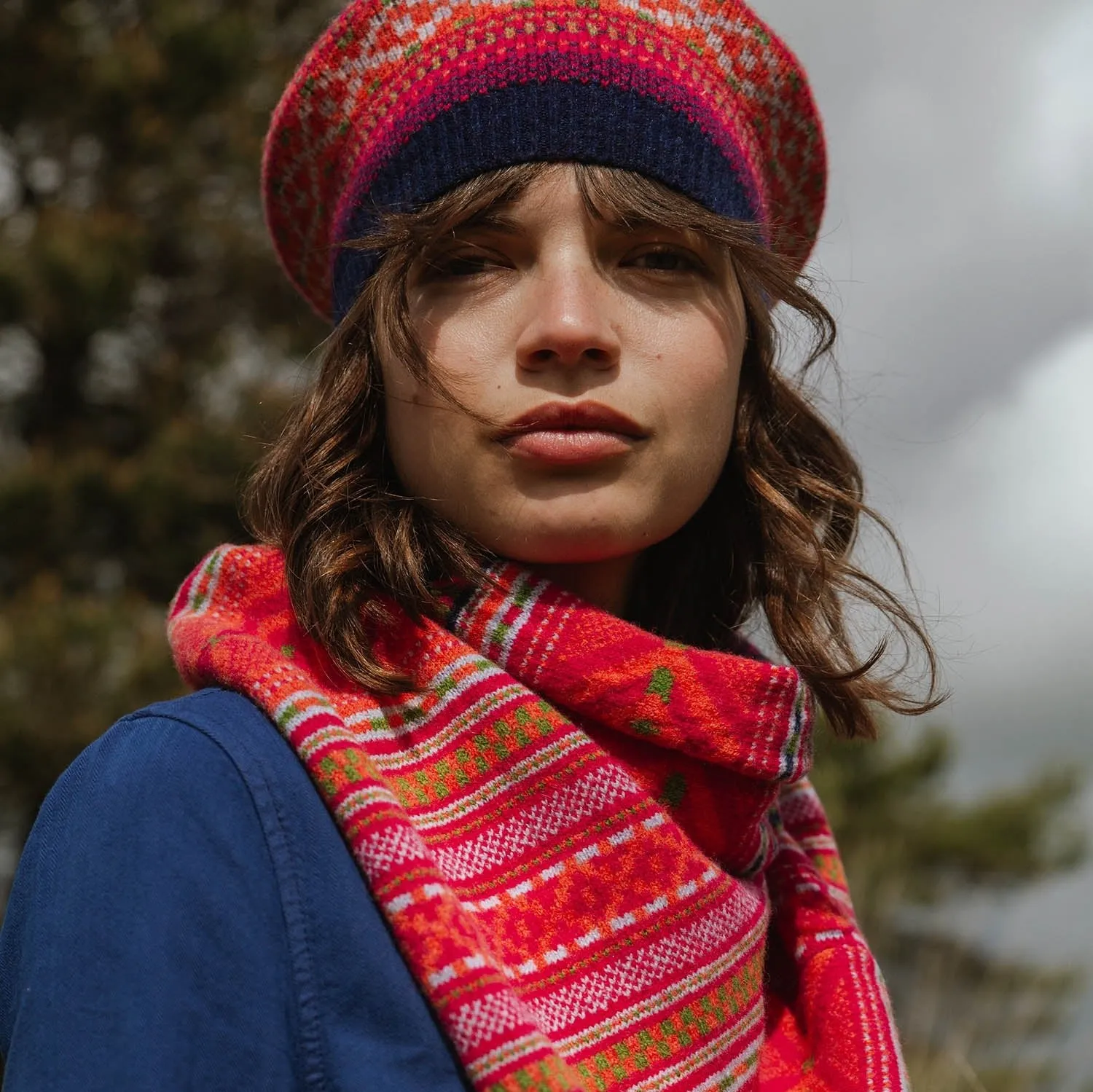 Tetbury Beret - Cherry