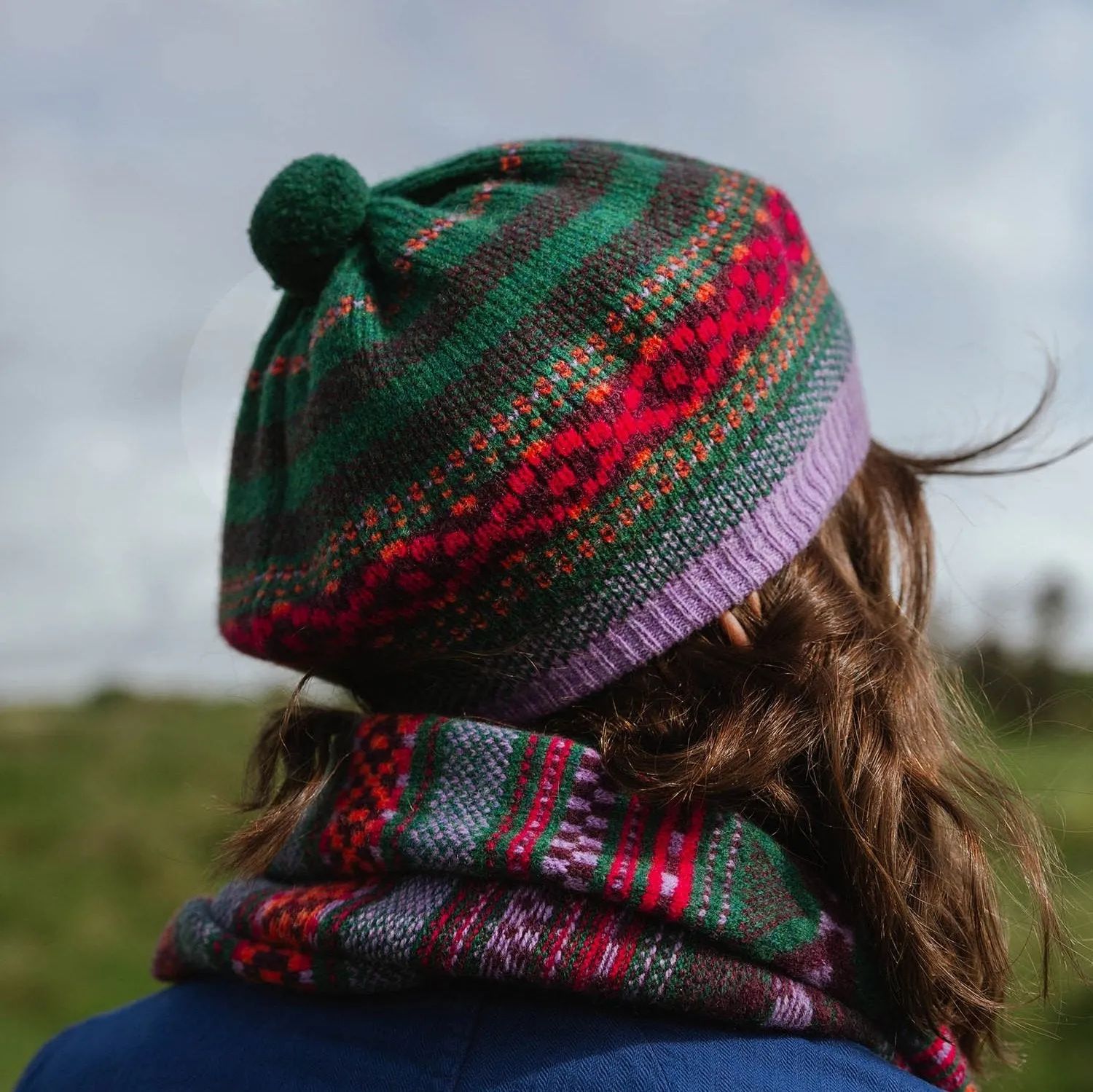 Tetbury Beret - Plum