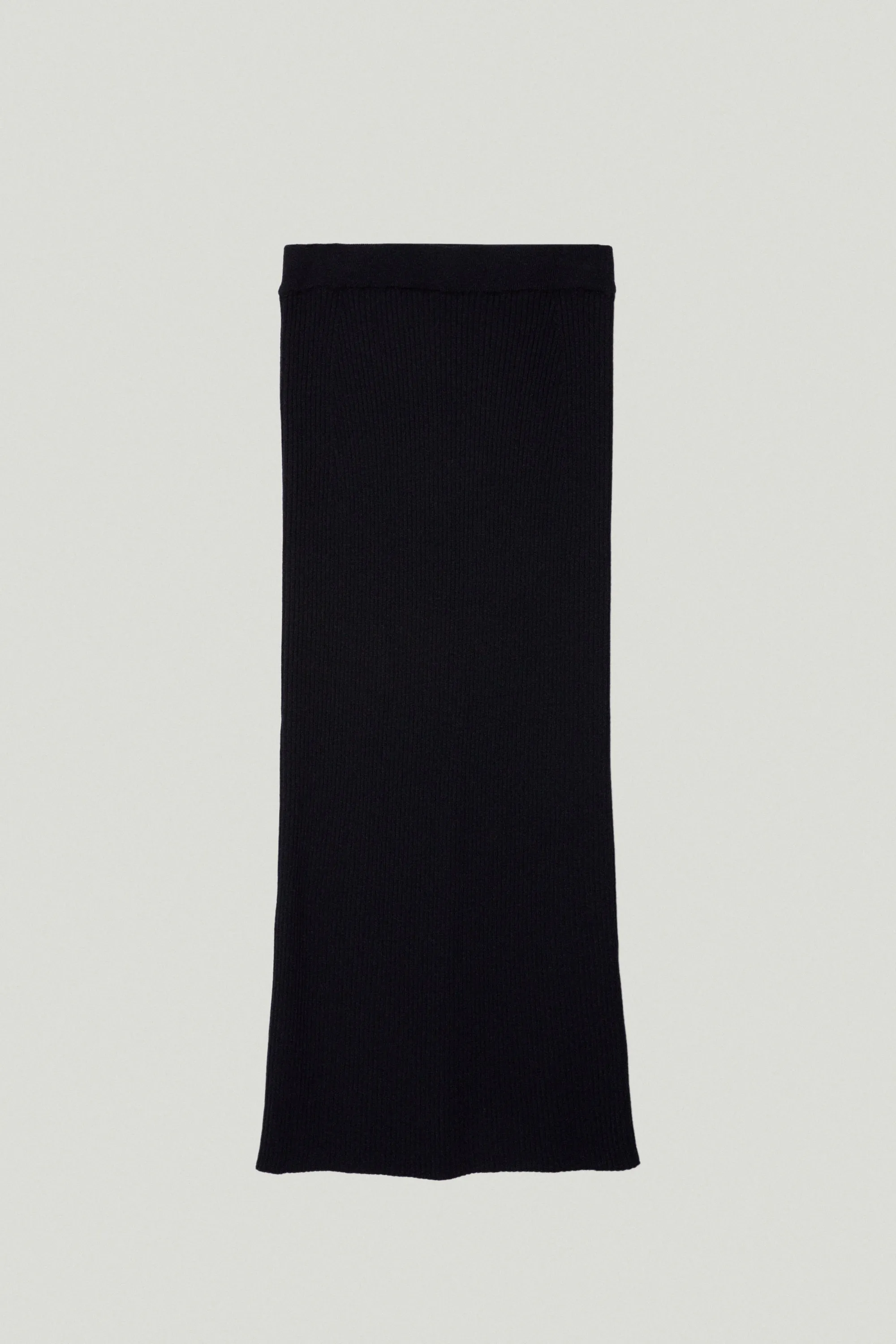 The Merino Wool Ribbed Skirt