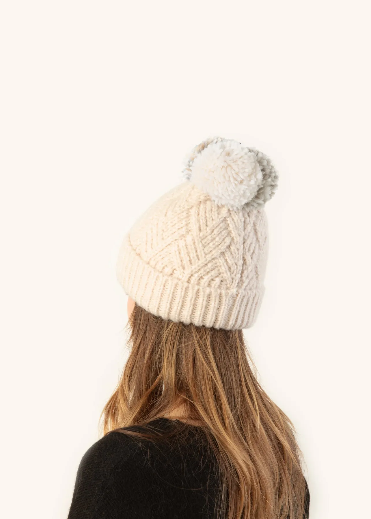 Triple Pom Pom Hat