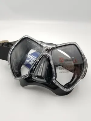 Used Oceanic Cyanea Ultra Scuba Mask - Black / Titanium