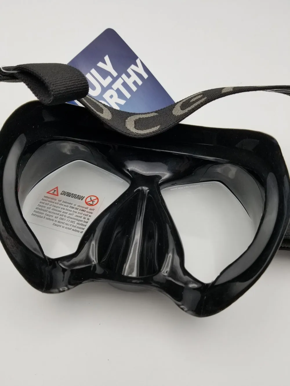 Used Oceanic Cyanea Ultra Scuba Mask - Black / Titanium