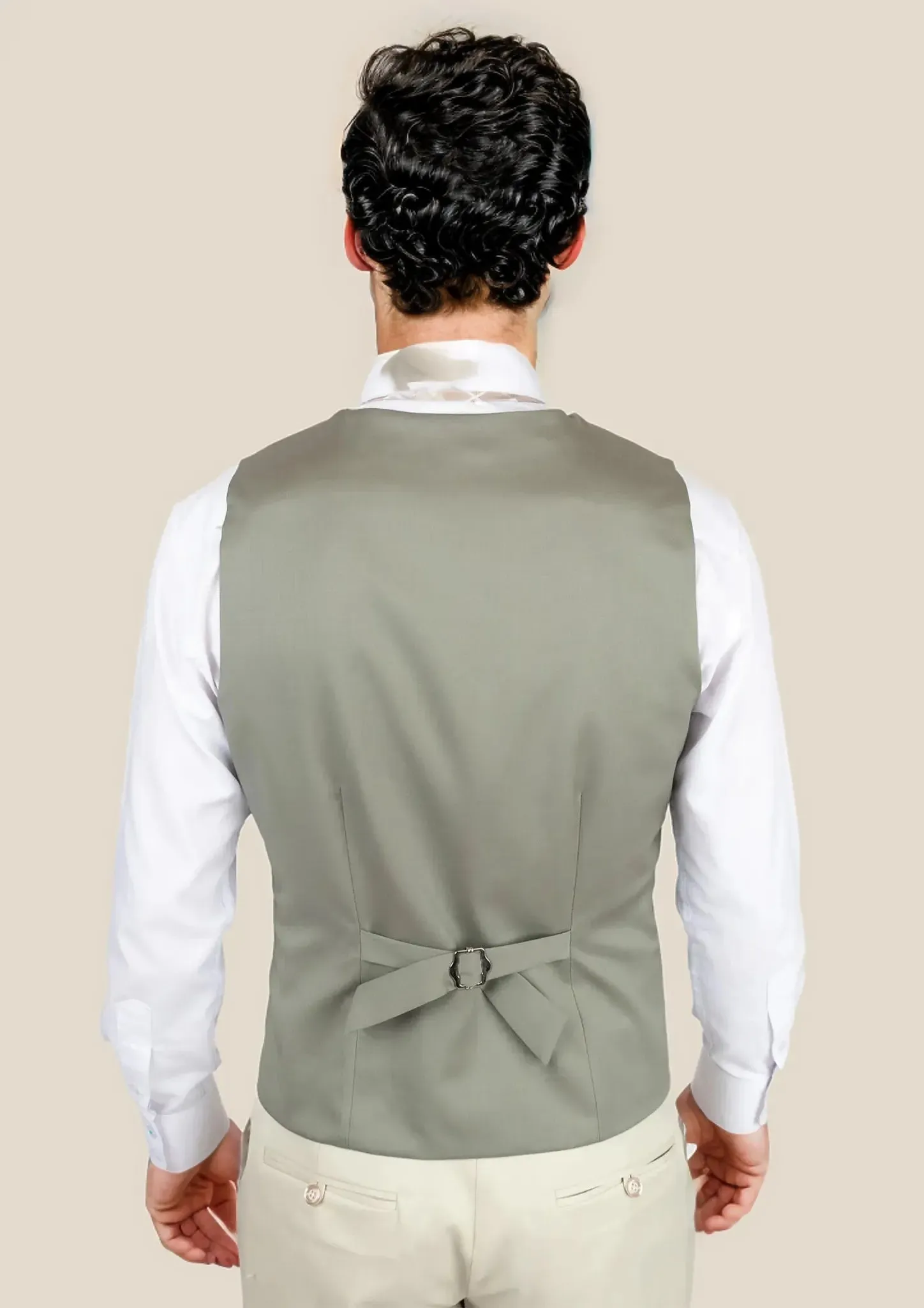 Verona Sage Twill Vest