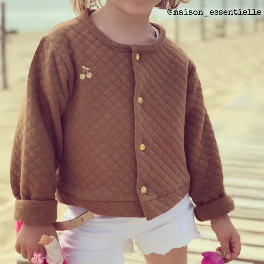 VIC Cardigan - Unisex 3-12Y - PDF Sewing Pattern