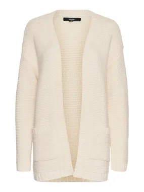 Vmno Name Ls Cardigan - Ecru