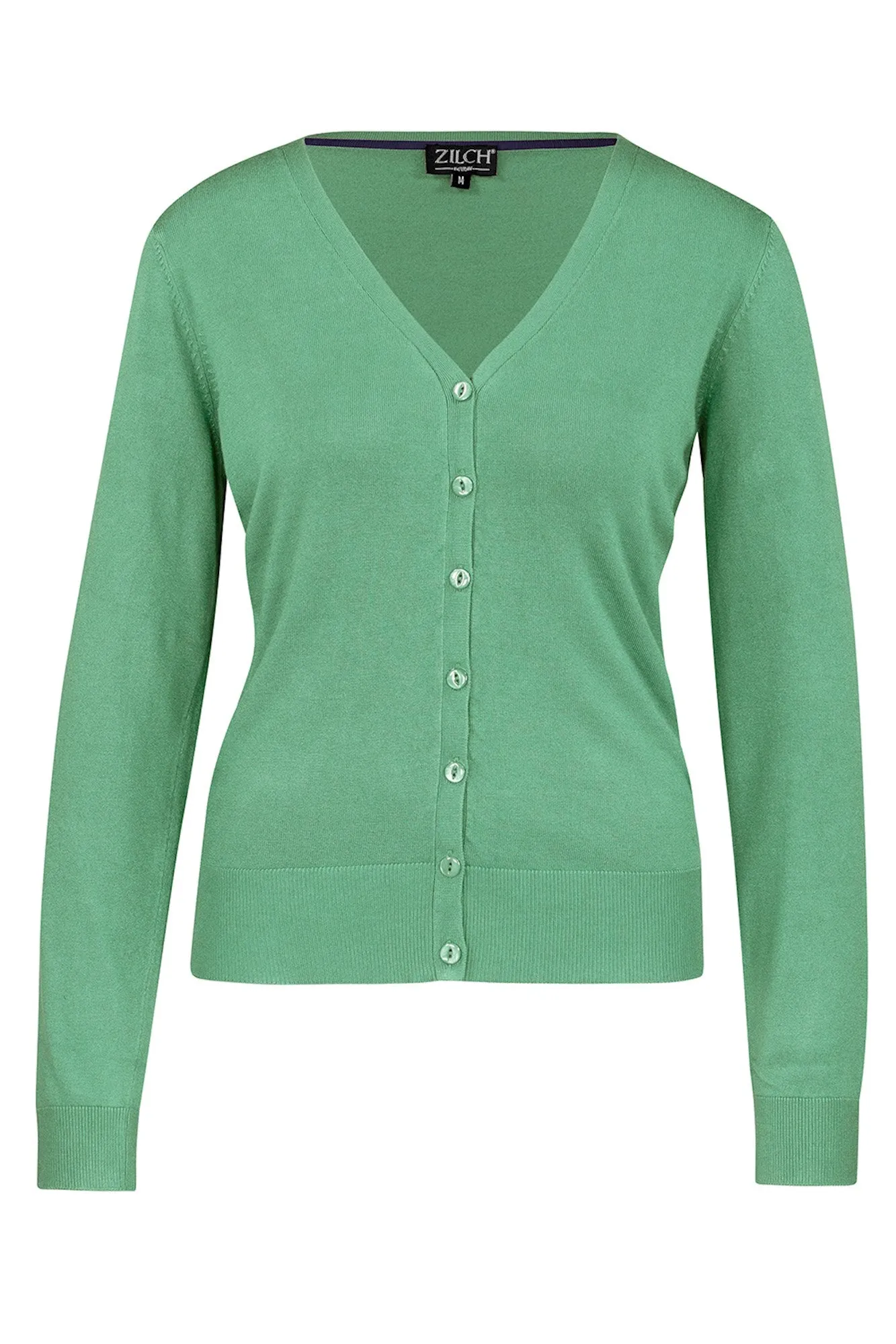 Zilch cardigan v-neck basic jade